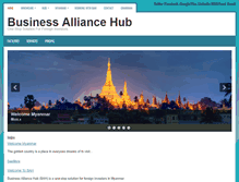 Tablet Screenshot of businessalliancehub.com